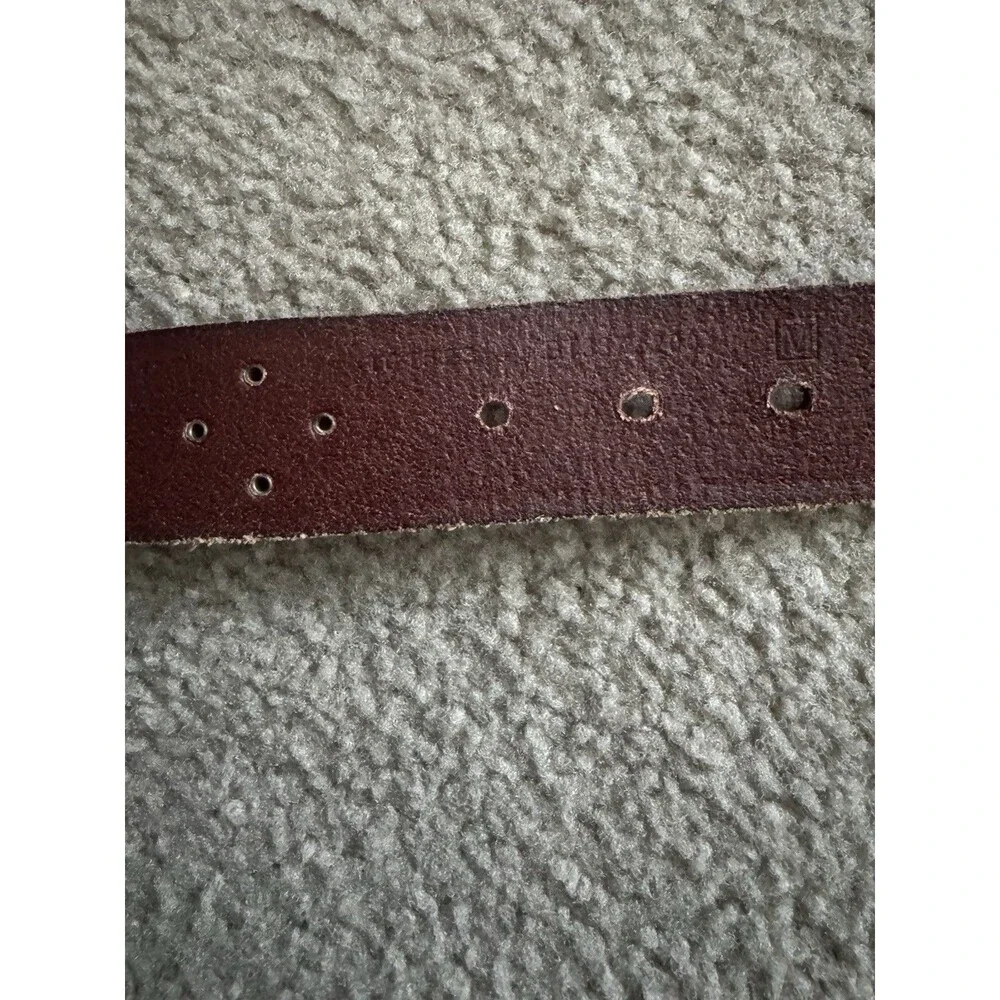 Fossil women's Brown Braided leather Belt Size M